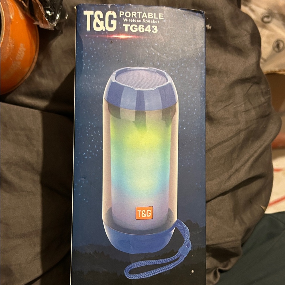 T&G TG643 Blue LED Wireless Speaker